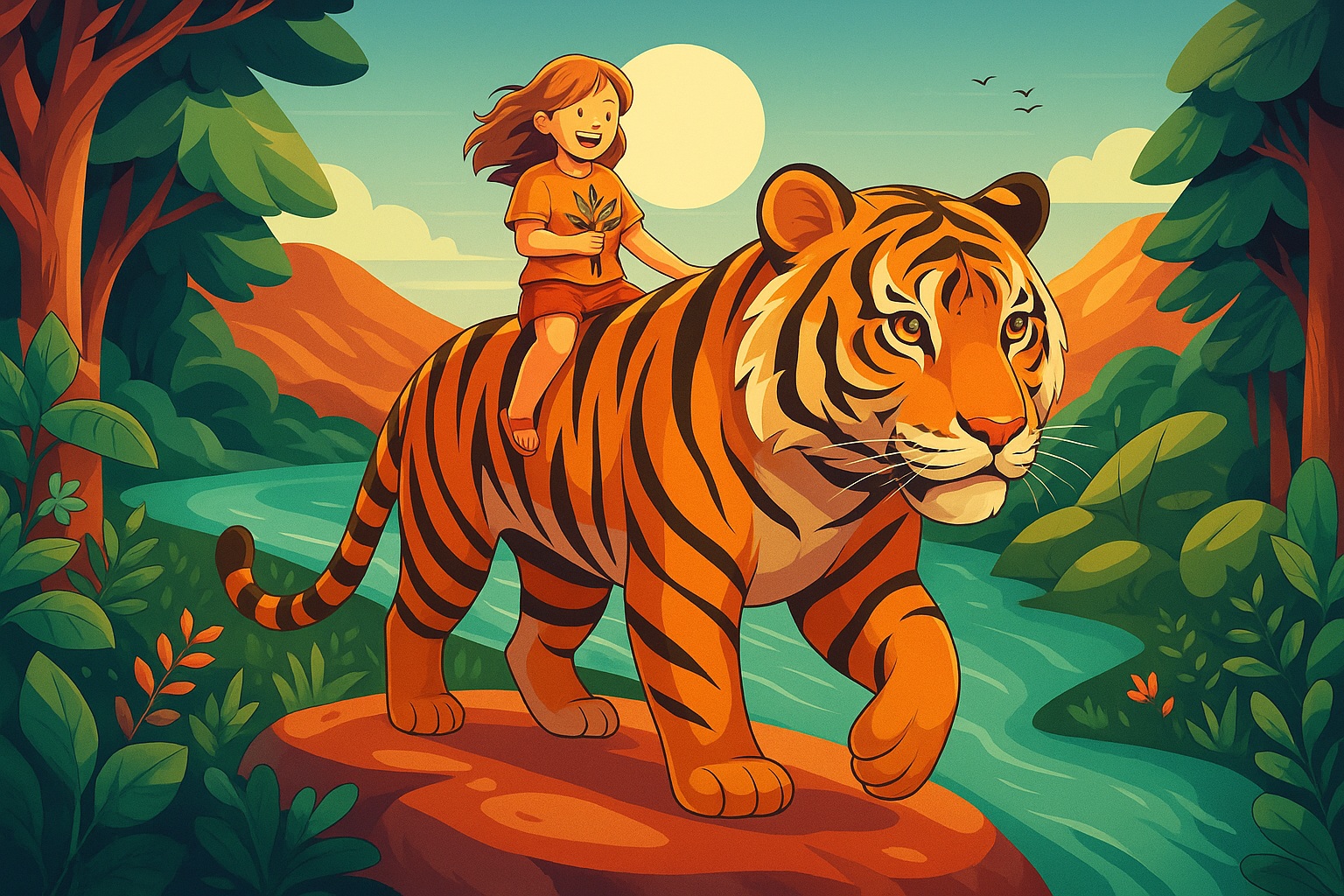 Cerpen: Harimau dan Gadis Kecil